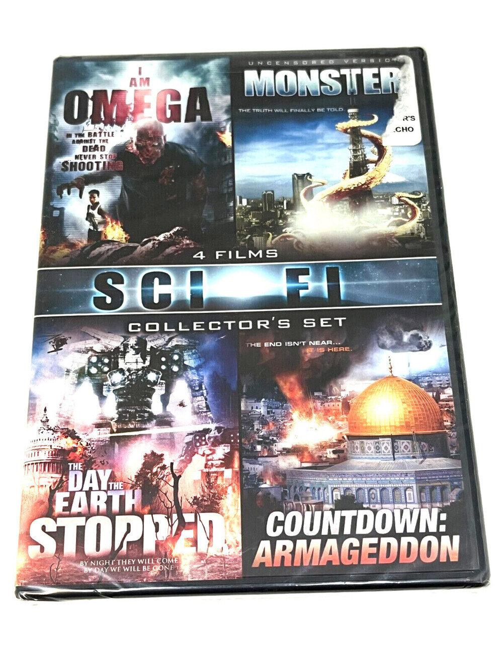 I Am Omega / Monster / The Day the Earth Stopped / Countdown Armageddon DVD BNS